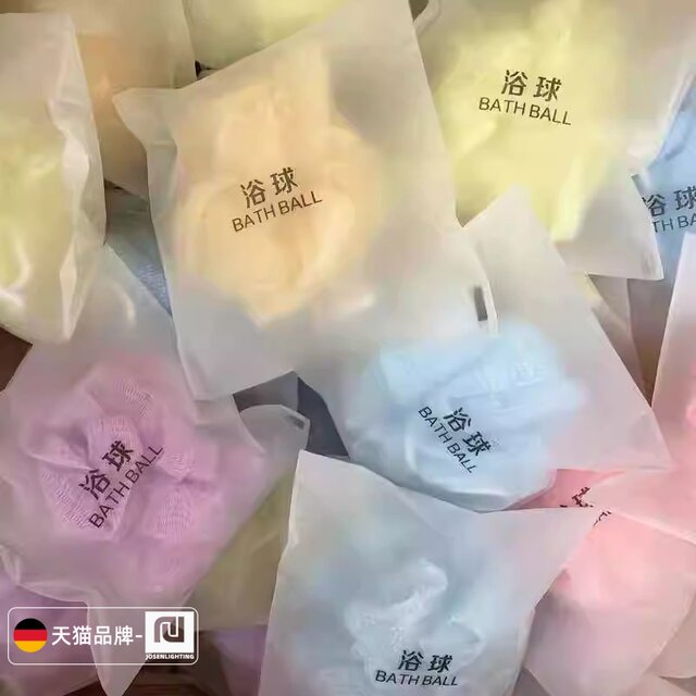 10 Bath Flowers, 20g, Small Size, Individually Packaged, for Guest Use, Cleaning, Travel, Hotel, Disposable Bath Balls for Business Trips
