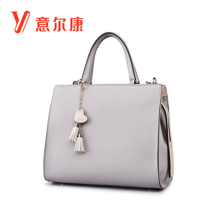 意尔康女包2018新款手提包 时尚大包包单肩包