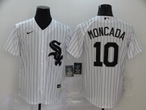 Chicago White Sox White Sox 10#Moncada 8#Baseball Uniform Cardigan