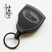 USA KEY-BAK S48K Kevlar Drawstring Retractable Keychain Stretch 120cm Retractable Keyring