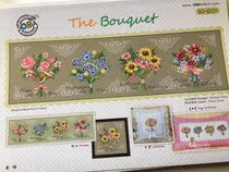 Korea original imported SODA cross stitch original drawing kit SO-G121 bouquet