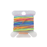 Плетеное кольцо, браслет из красной нити, 0.4mm, 71 размер