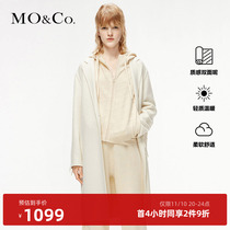 MOCO Spring Reversible Wool Fringed Wool Coat MBO1OVC002WOOLMARK