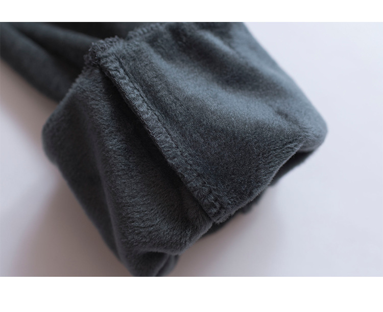 Quần pyjama nữ mùa đông cừu cộng với quần nhung thông thường Quần Hàn Quốc size lớn ấm áp độn quần cotton nhà quần quần alibaba nữ