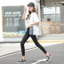 Quần cạp cao cạp cao nữ 2019 quần legging hè mặc phần mỏng chân nhỏ quần bút chì là quần lọt khe - Khởi động cắt