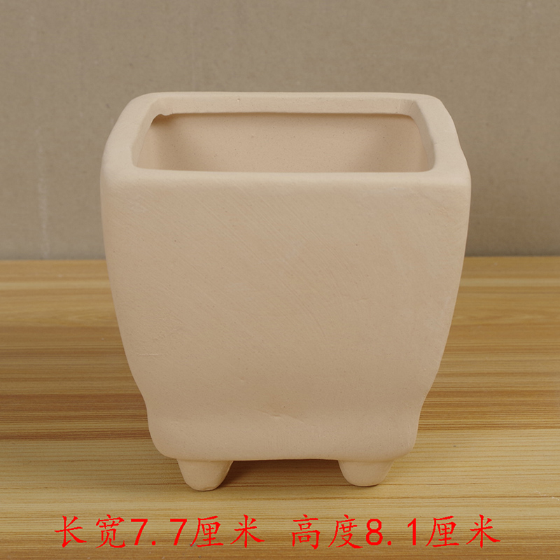 Tự làm vẽ tay vẽ thịt thịt gốm trắng khuôn màu hoa chậu cá tính hoa văn màu khuôn - Tự làm khuôn nướng khuôn kem silicon