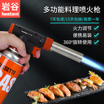 Rock Valley cuisine spray gun baker barbecue Barbecue Ignitor butane cassette High temperature spray gun head portable Firearm Flame Gun