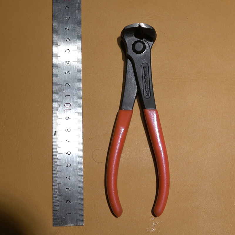 6-inch zipper pliers chrome steel material high hardness does not hurt blade cutting zipper tooth cutting permanent nail cutting wire