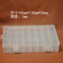 Hardware Parts Box Container Box Four-toll Rivet Nail Form Can Disassemble 24 Form