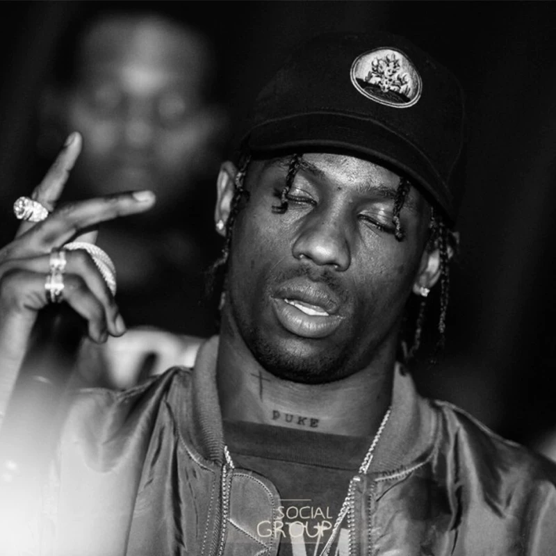 Travis Scott Бейсболка Traves Scott Хоп Хоп Бейсболка