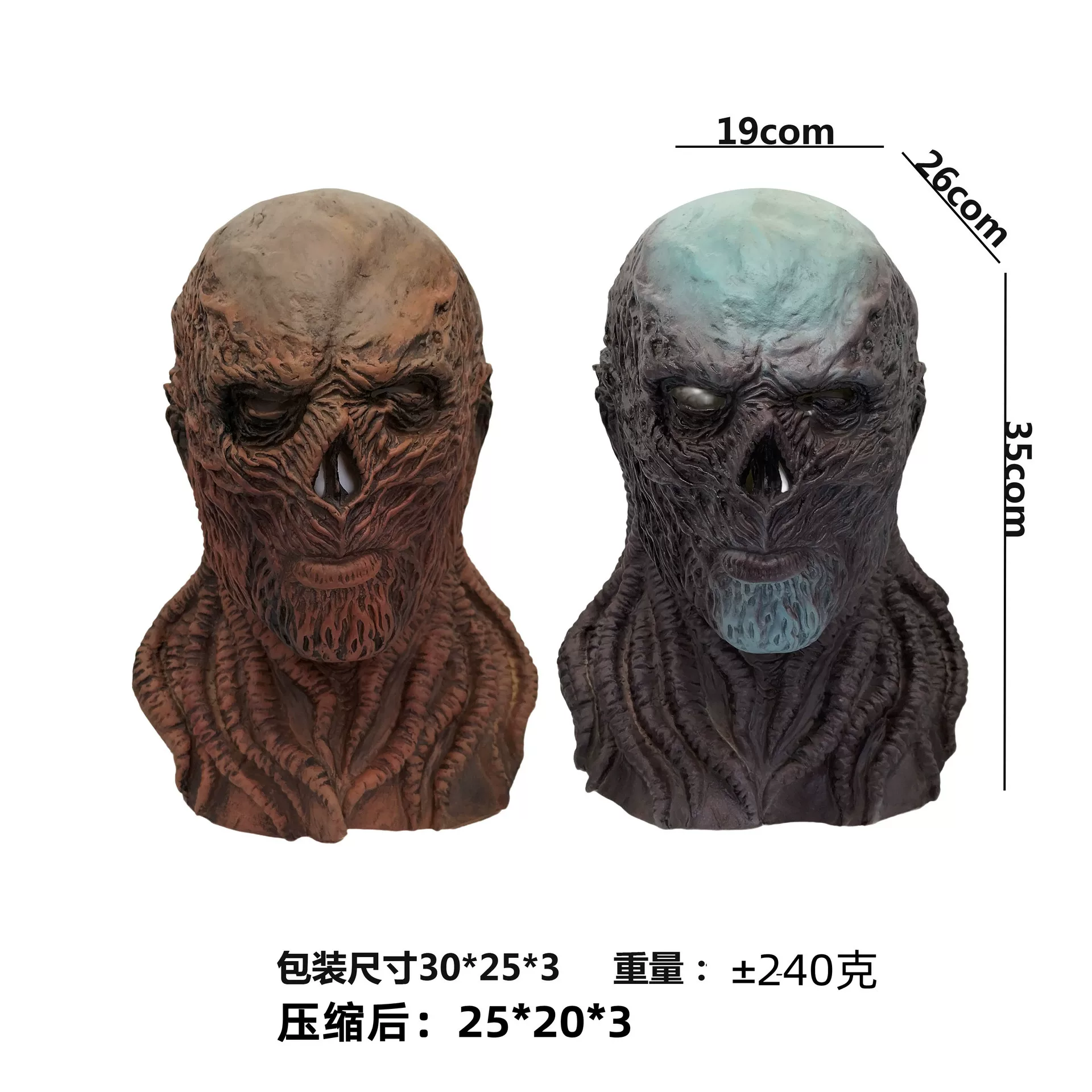 Маска VECNA Stranger Things, странная история, маска Wickner