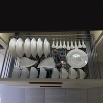 Keith Bao Ma Swiss platinum grid imported basket four-sided dish basket kitchen basket drawer type pull basket cabinet pull basket