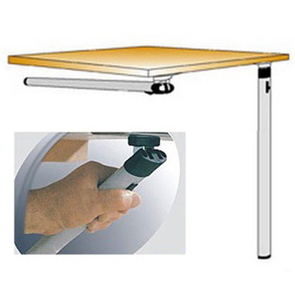 Caravan folding table legs height can cut total height 710mm oval aluminum alloy folded foot table legs-Taobao