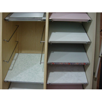 Cabinet wardrobe stainless steel door panel display rack hook sample color block hardware accessories sample rack display rack gusset bracket