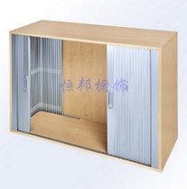 Cabinet pvc rolling door sliding door furniture sliding door RV bathroom door horizontal opening door curved left and right side open door