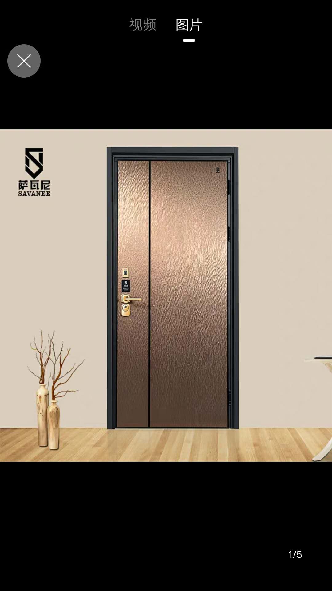 Mexin Meide-style Armored Door Security Door Foreign Room Door Letter Door RB09