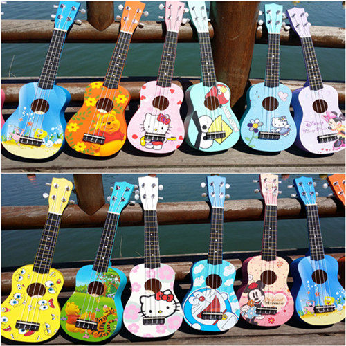 Children's Day Gift 21 inch Yukri Rikulele Ukrili Wood Toy Toy Little Guitar