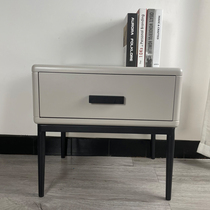 Nordic bedside table modern simple fashion bedside cabinet Italian designer fashion paint cabinet sleeper cabinet no installation