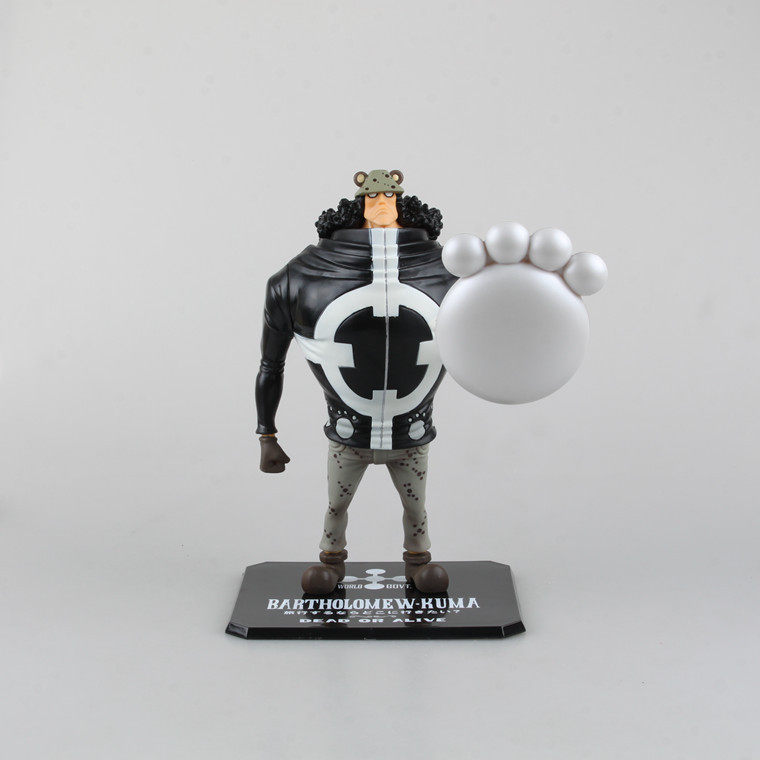 包郵 海賊王新世界zero大熊巴索羅米熊肉球果實能力者模型