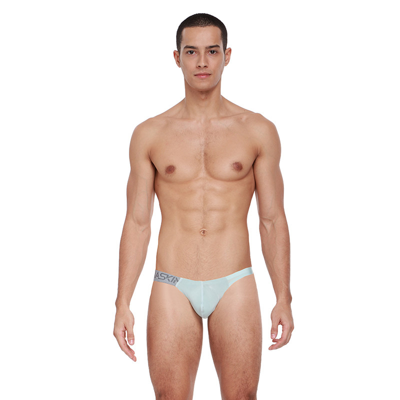 Esser's Seaweed Fiber Inner Lining Antibacterial Absorbent Breathable Triangle Pants Ice Wire Sexy Low Waisted Underwear S001BKII