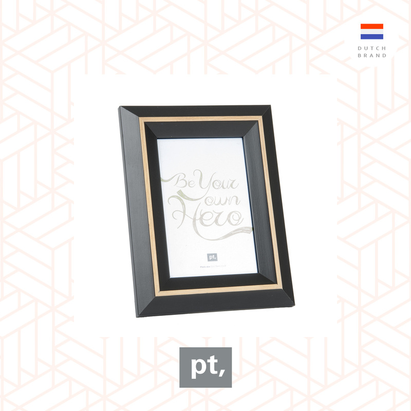 Dutch Pt, Wood Design 4X6 Inch Photo Frame 4R Black Simple Home Decor Dutch Pt, Wood Design 4X6 Inch Photo Frame 4R Black Simple Home Decor
