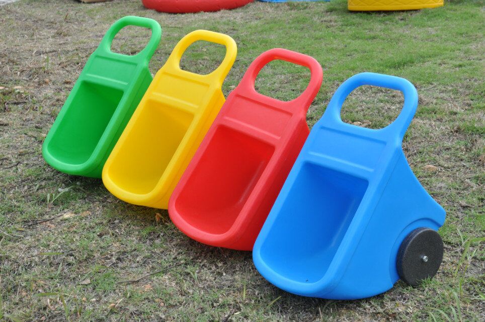 Garden trolley Kindergarten early education children's sensory integration training equipment rotomolding balance car trolley unicycle