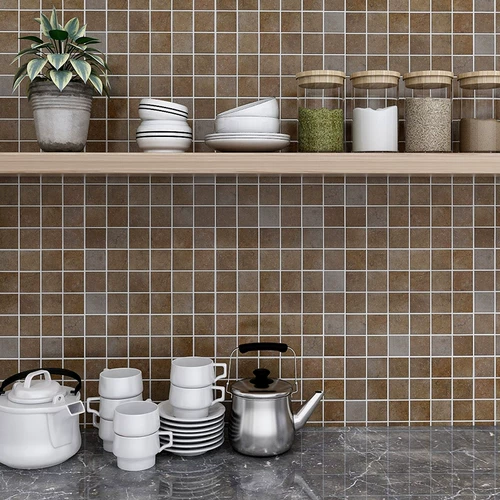 Сельский ветер широко широко распространенном анти -демимизационном каменном мозаике балконы балконы плитка ретро кухонная плитка плитка плитка фоновая стена