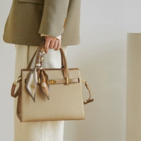 Платиновая вместительная и большая сумка через плечо, премиум класс