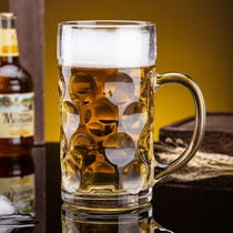 Green Apple Thickened Large-capacity Glass Water Glass Sub 1000ML with Beer Cup 1L Big Zale Beer Cup Hero Cup