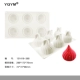 YQYM / Yiqiang Yiming Mousse Khuôn Phương pháp Silicone West Point Mousse Bánh Sandwich Trang chủ Khuôn nướng nhỏ - Tự làm khuôn nướng