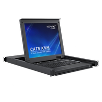 Maxtor MT-1716MS with 17-inch LED display digital high-density KVM switch host 8 in 1 out RJ45 network port 50 meters local extension 100 meters control machine