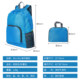 Shuxin Travel Backpack Lightweight Folding Backpack Outdoor Sports Bag Oxford Cloth Bag Quick Printing LOGO