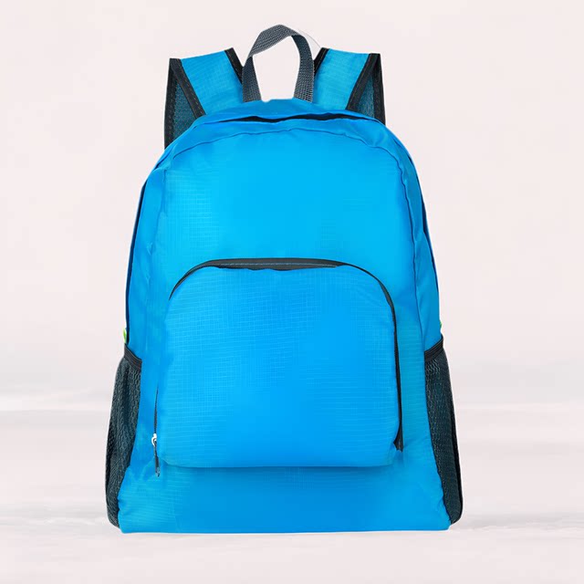 Shuxin Travel Backpack Lightweight Folding Backpack Outdoor Sports Bag Oxford Cloth Bag Quick Printing LOGO