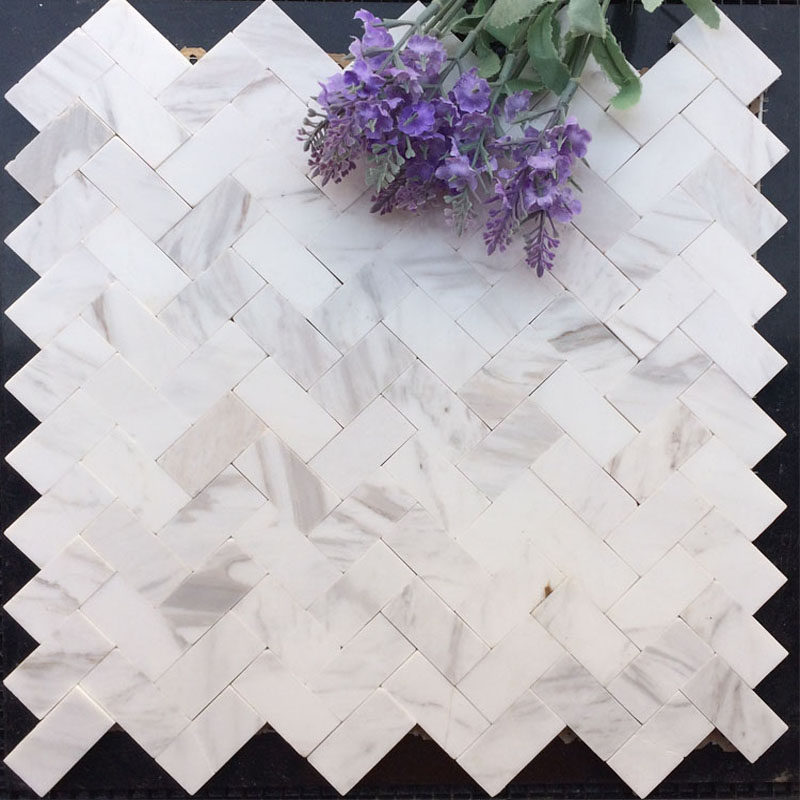 Stone mosaic bathroom makeup room marble jazz white character dense white cultural stone background wall