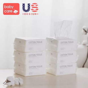babycare婴儿棉柔巾100*6包