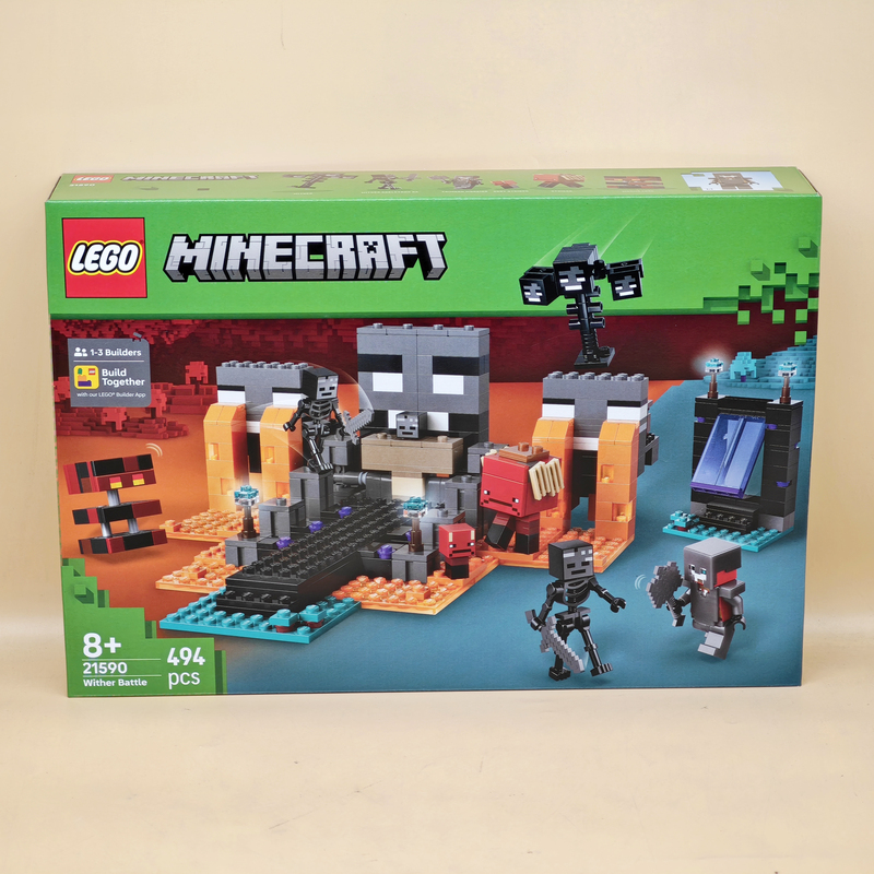 Lego 21590 the Battle of the Withered Minecraft Series Game Scene Building Block Toy
