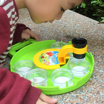 Science and education insect observation animal box Bug World trap Children Outdoor children Science Science Education toy