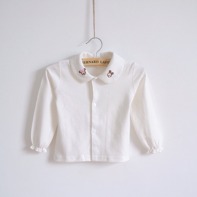 Chemise fille à manche longue - Ref 2087392 Image 10