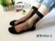 Counter ແທ້ Hongsiyu crystal socks, ຖົງຕີນສັ້ນ, ຖົງຕີນຝ້າຍສີເນື້ອຫນັງ, ຖົງຕີນແມ່ຍິງບາງຕ້ານ snag ສີດໍາກາງ tube