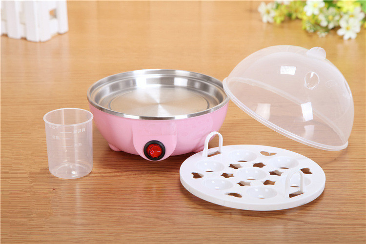 Máy đánh trứng lớn 7 quả hấp trứng thông minh đa chức năng Máy đánh trứng tự động tắt nguồn sản xuất máy đánh trứng chống khô - Nồi trứng giá hấp inox