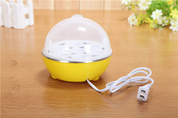 Máy đánh trứng lớn 7 quả hấp trứng thông minh đa chức năng Máy đánh trứng tự động tắt nguồn sản xuất máy đánh trứng chống khô - Nồi trứng giá hấp inox