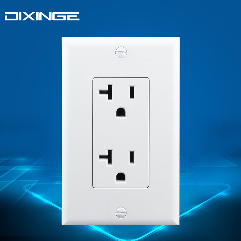 ULAmerican20A American socket 125V North America NEMA High Power 5-20R two-digit American socket