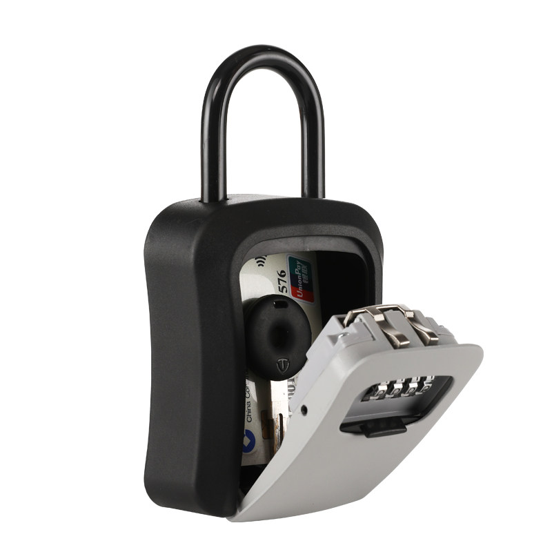 Hanging decoration password key box anti-theft door cat's eye construction site door free installation key lock key box lock