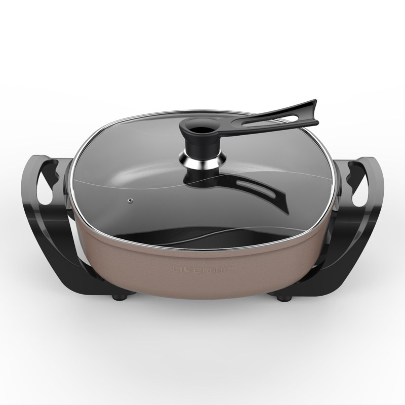 Liren 300BY Electric Hot Pot Electric Hot Pot Multi-Function Cooking Pot Household Hot Pot Pot 4-6 Persons Hot Pot