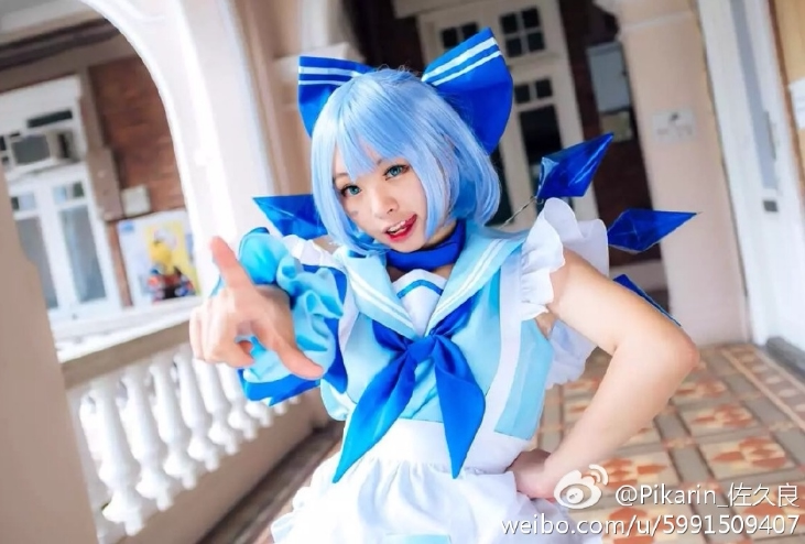 (Turn-based) Kiruno COS wing blurred version of the light props idiot ⑨ cosplay accessories accessories