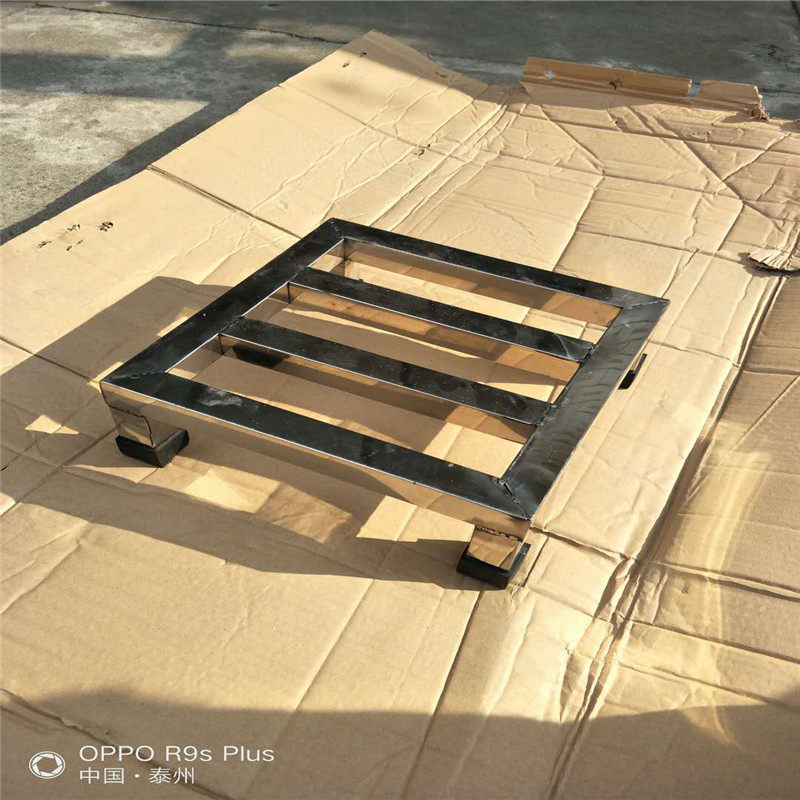 Stainless steel pot bracket trailer pool debris gas bottle shelf wooden cabinet base rack cabinet machine base rack sundries rack