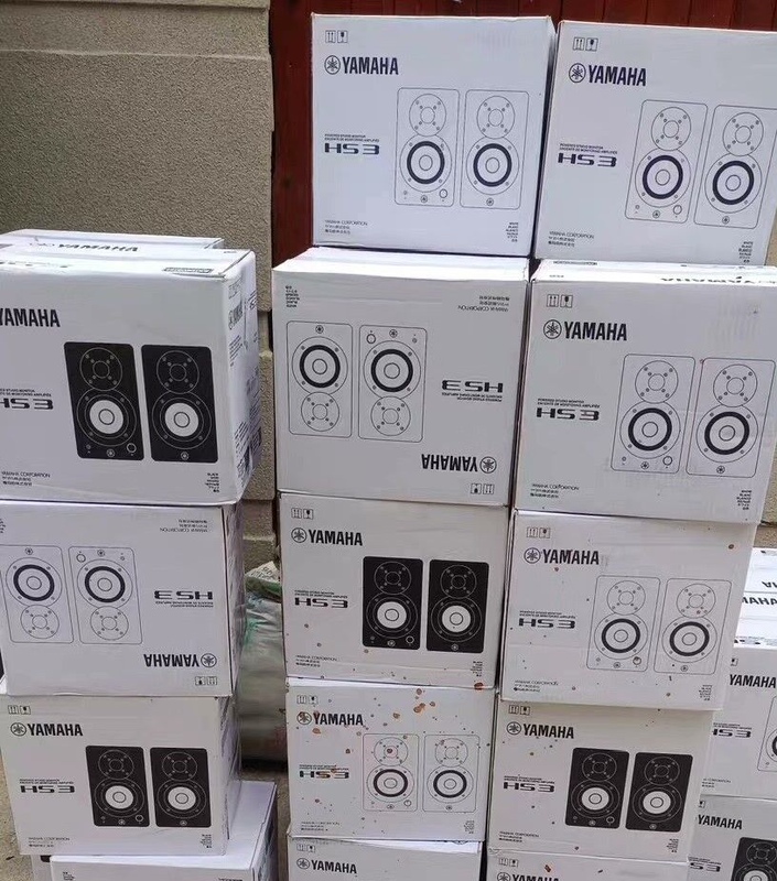 Yamaha Hs3/4/Small Size Active Professional Monitor Speakers Studio White Speaker