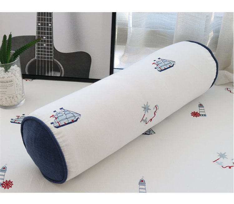 sinh viên phòng cửa sổ khoang đệm sofa giường gối Địa Trung Hải nap gối Mỹ phong cách trẻ em Anh với lõi - Trở lại đệm / Bolsters ghế lười phòng ngủ