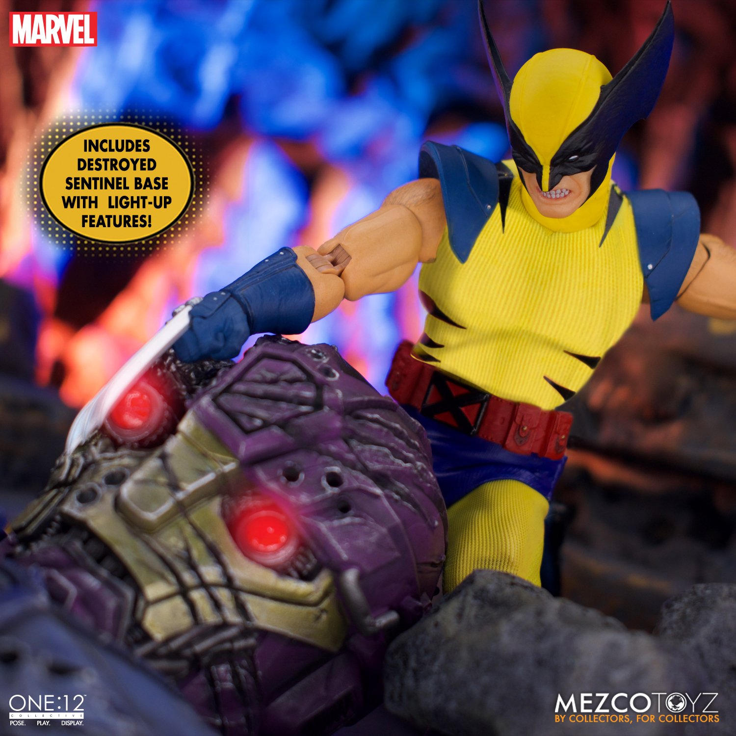 Mezco One:12 Collective Wolverine Deluxe Steel Box Edition IN