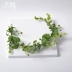 Water Dance Green Flower Vòng hoa Cô dâu headband Cô dâu Cô dâu Hoa Cô gái Mũ nón Du lịch Đơn giản Sen Studio Ảnh Phụ kiện tóc B1700 - Phụ kiện tóc